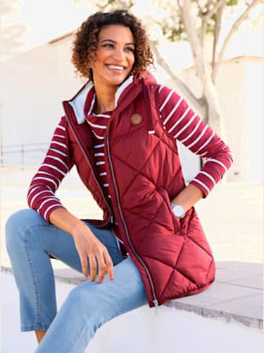 Gilet à capuche en polyester recyclé - Collection L - Modalova