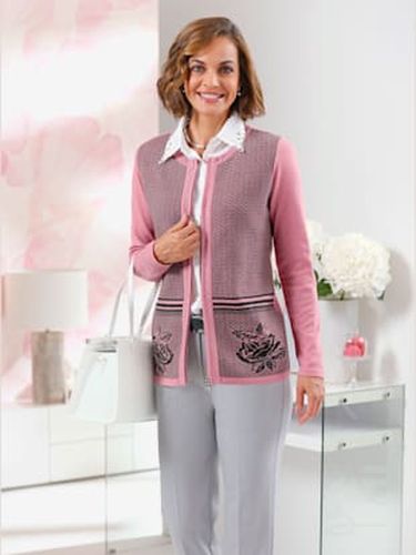 Veste en tricot jacquard petites pierres brillantes fantaisie - Witt - Modalova