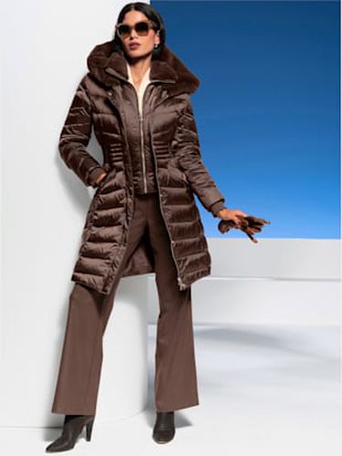 Manteau matelassé aspect 2 en 1 avec empiècement gilet - Ashley Brooke - Modalova
