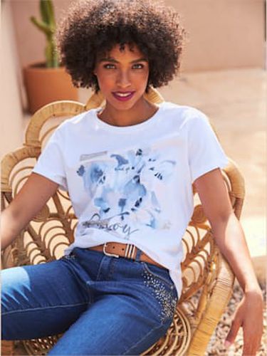 T-shirt pur coton - Linea Tesini - Modalova