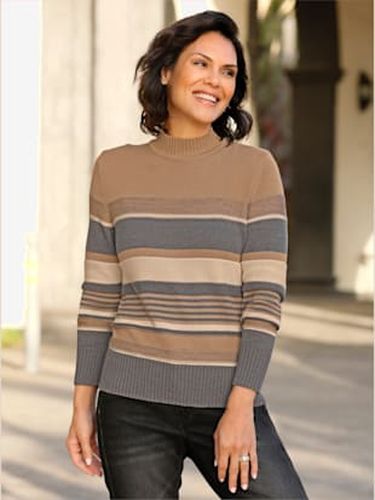 Pull à col montant 50% coton - Collection L - Modalova