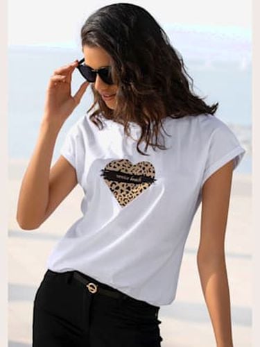 T-shirt à manches courtes encolure ronde - Venice Beach - Modalova
