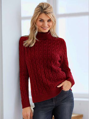 Pull col roulé motif torsadé classique - Witt - Modalova