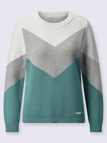 Pull encolure ronde pur coton - Collection L - Modalova
