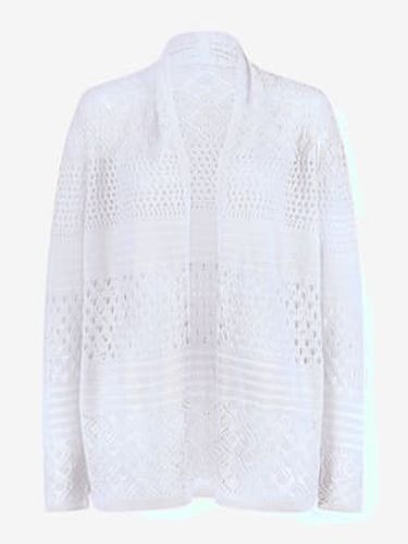 Veste en tricot ajouré motif ajouré intégral - Witt - Modalova