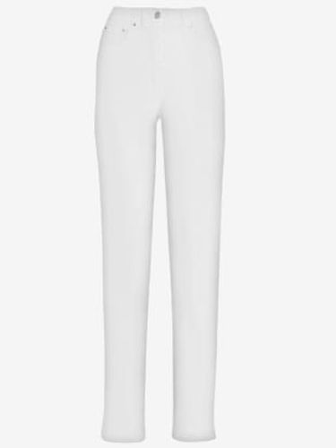 Jean coupe droite ceinture élastique - Collection L - Modalova