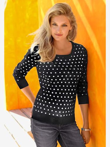 Pull à pois manches longues en jacquard - Witt - Modalova