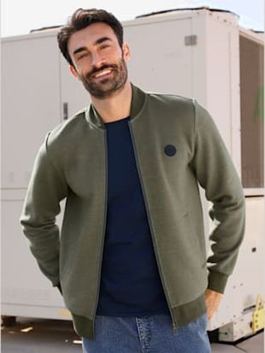 Veste sweat motif structuré tendance - Marco Donati - Modalova