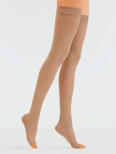 Bas de support auto-fixants zone des orteils ouverte et talon à forme anatomique - Witt - Modalova