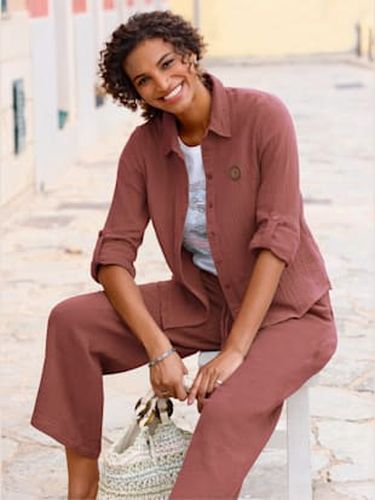 Chemisier en coton pur coton - Collection L - Modalova