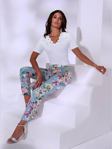 T-shirt en dentelle ultra-doux avec modal - Creation L - Modalova