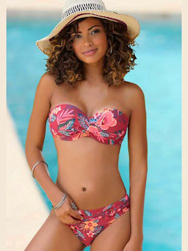 Haut de bikini bandeau à armatures tropical - - - s.Oliver - Modalova