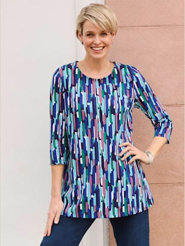 T-shirt long coupe en a affinante - Witt - Modalova