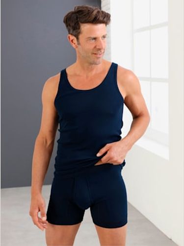 Pantalon court côtes fines et doubles - Schiesser - Modalova