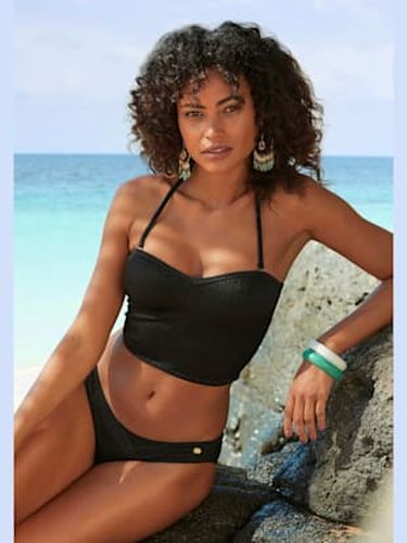 Haut de bikini bustier qualité structurée élégante au look animal - JETTE - Modalova