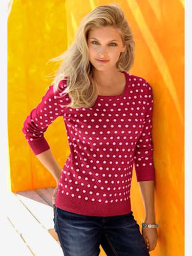 Pull à pois manches longues en jacquard - Witt - Modalova