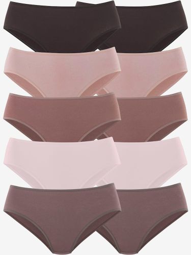 Slips jazz lot de 10 panties pratiques - petite fleur - Modalova