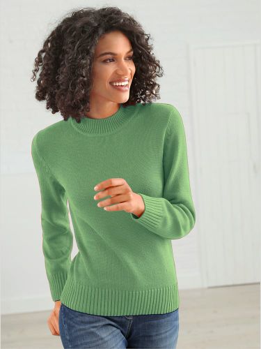 Pull col tortue finitions côtelés - Collection L - Modalova