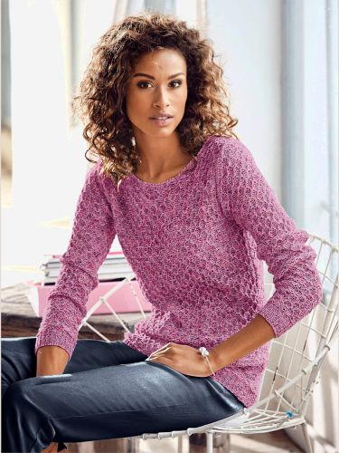 Pull encolure ronde superbe fil multicolore - Witt - Modalova