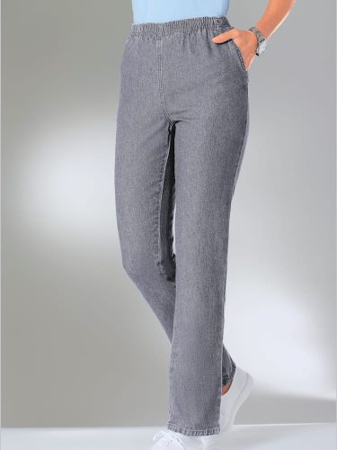 Jean léger qualité coton ceinture élastique - Witt - Modalova