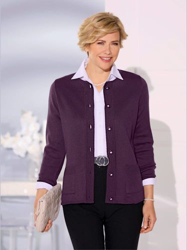 Veste en tricot 50% laine vierge (mérinos) - Witt - Modalova