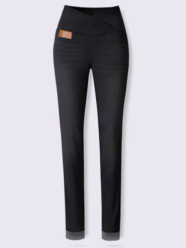 Jean extensible qualité coton doux sur la peau - Collection L - Modalova