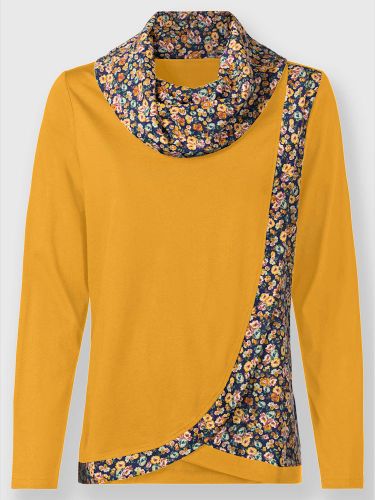 T-shirt à col roulé 50% coton et 50% modal - Witt - Modalova