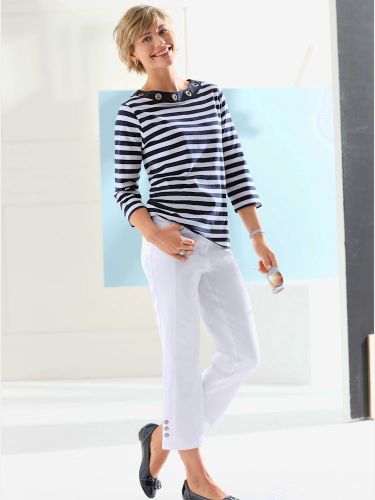 Jean 7/8 bride et bouton - Witt - Modalova