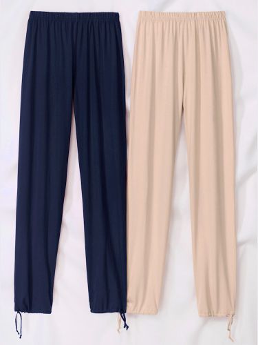 Pantalon en jersey laçage au bas des jambes - Witt - Modalova