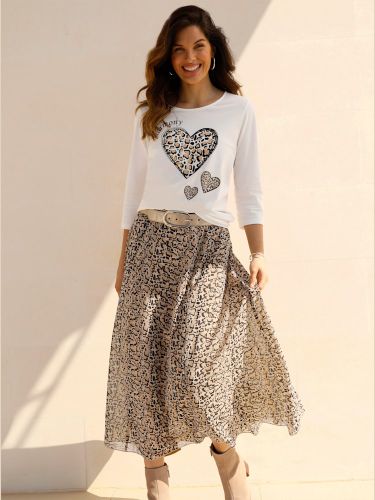 T-shirt à manches courtes imprimé - Witt - Modalova