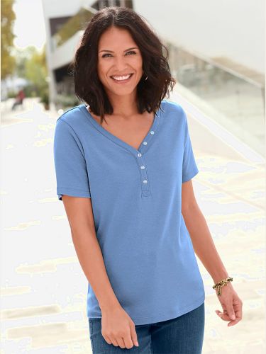 T-shirt à manches courtes avec coton - Collection L - Modalova