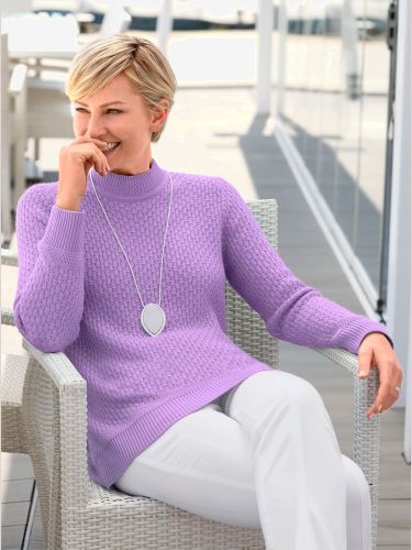 Pull femme très doux effet maillé - Witt - Modalova