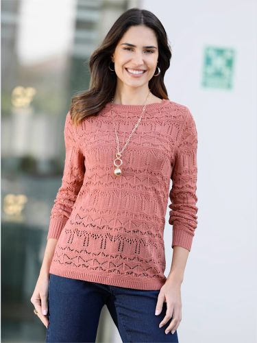Pull ajouré superbe motif ajouré - Witt - Modalova