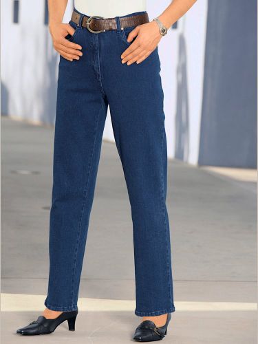 Jean taille élastique avec passants - Witt - Modalova