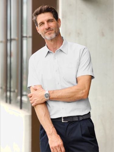 Chemise à manches courtes repassage superflu - Marco Donati - Modalova