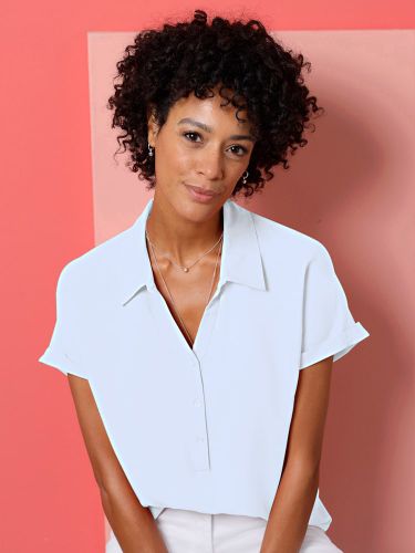 Chemisier à manches courtes viscose douce et fluide - Witt - Modalova