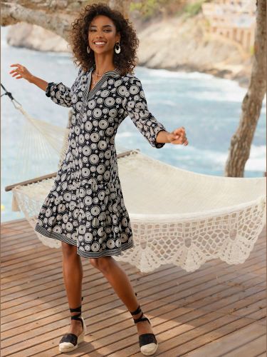 Robe imprimée qualité tissée - Witt - Modalova