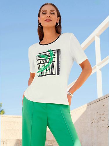 T-shirt à manches courtes viscose douce et fluide - Witt - Modalova