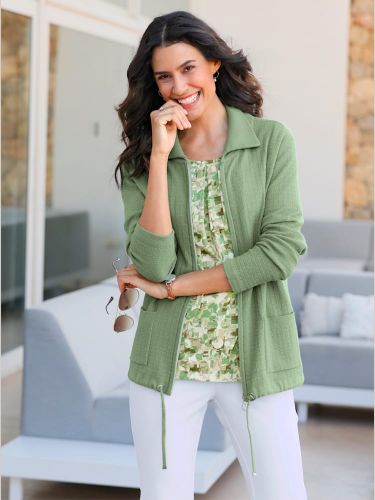 Veste en tricot 50% viscose (ecovero) - Witt - Modalova