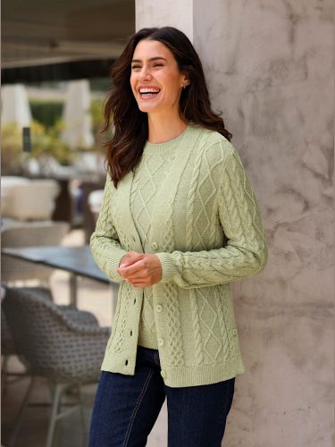 Veste en tricot 50% coton - Witt - Modalova