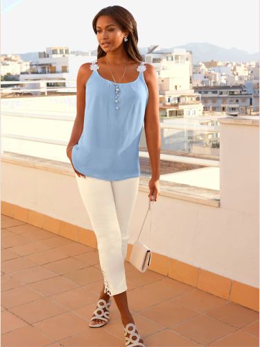 Débardeur qualité mousseline fluide - Fair Lady - Modalova