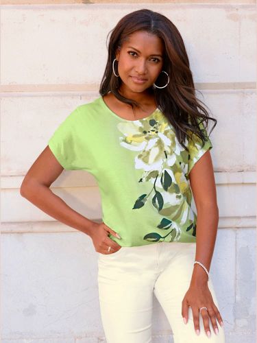 T-shirt à manches courtes qualité viscose douce - Fair Lady - Modalova