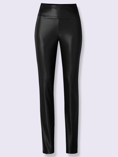 Pantalon en synthétique imitation cuir souple - Fair Lady - Modalova