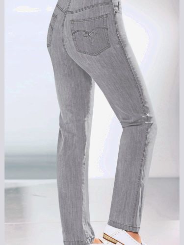 Jean broderie décorative sur les poches arrières - Witt - Modalova