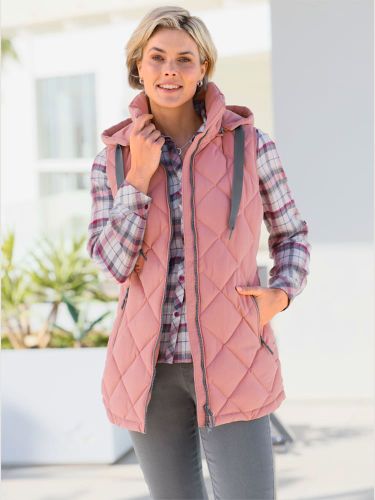 Gilet matelassé qualité microfibre résistante - Collection L - Modalova