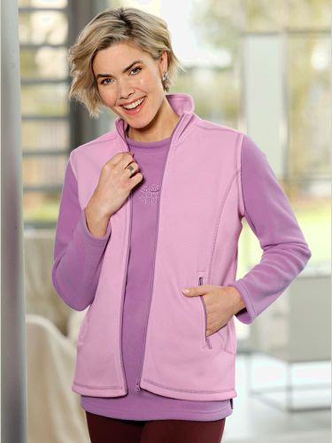 Gilet polaire glissière contrastée - Witt - Modalova