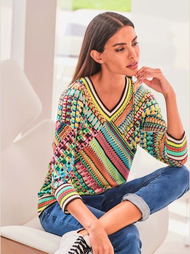 T-shirt à manches 3/4 qualité douce et fluide - Witt - Modalova