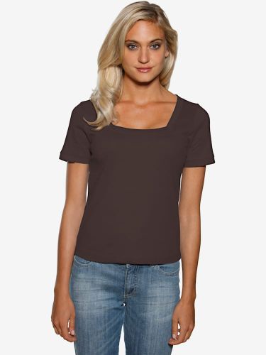 T-shirt grande encolure carrée - Witt - Modalova
