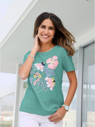 T-shirt à manches courtes imprimé floral - Witt - Modalova