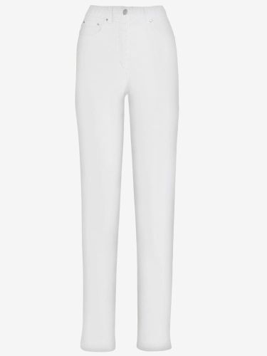 Jean coupe droite ceinture élastique - Collection L - Modalova